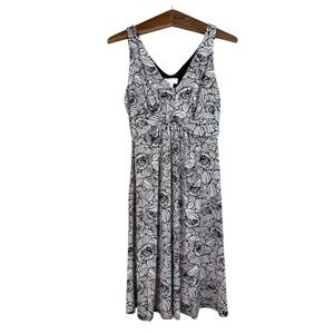 Molly New York A Pea In The Pod Black White Floral Vintage Y2K Maternity Dress S